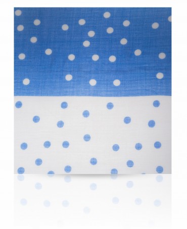 Палантин Женский W-POLKA/BLUE